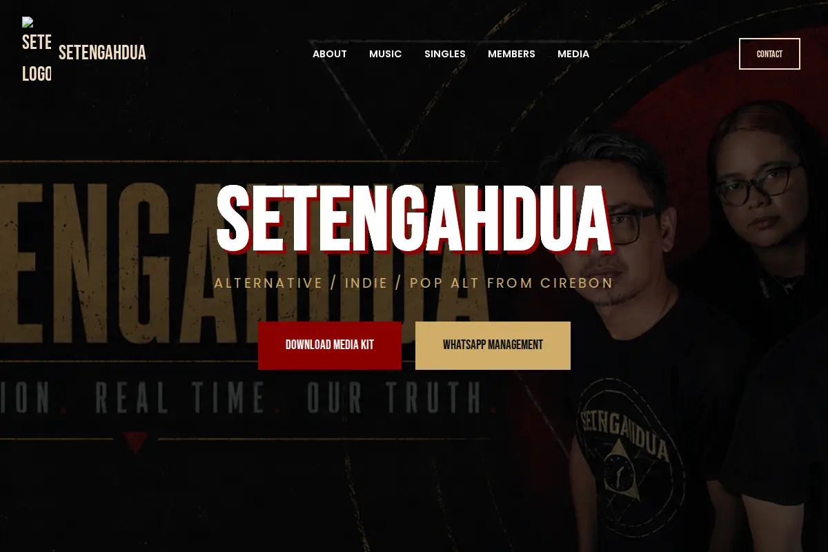 Setengahdua Homepage