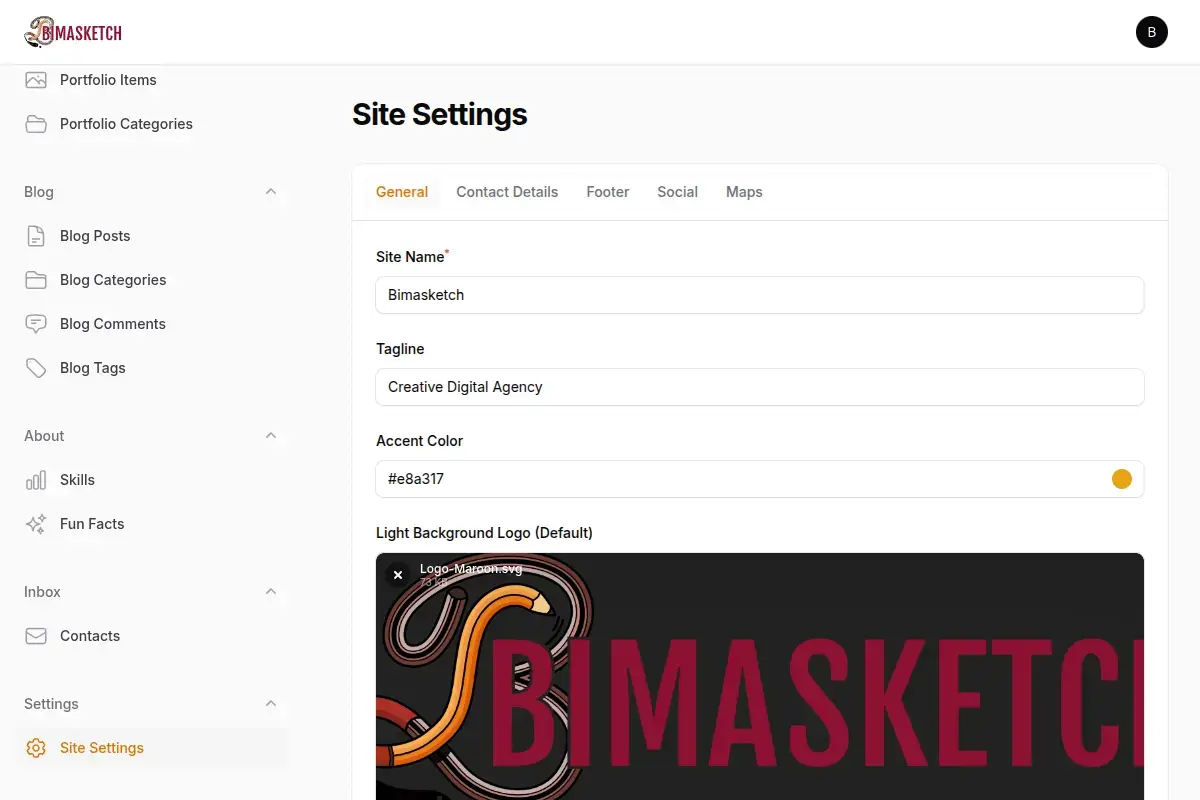 Site Settings